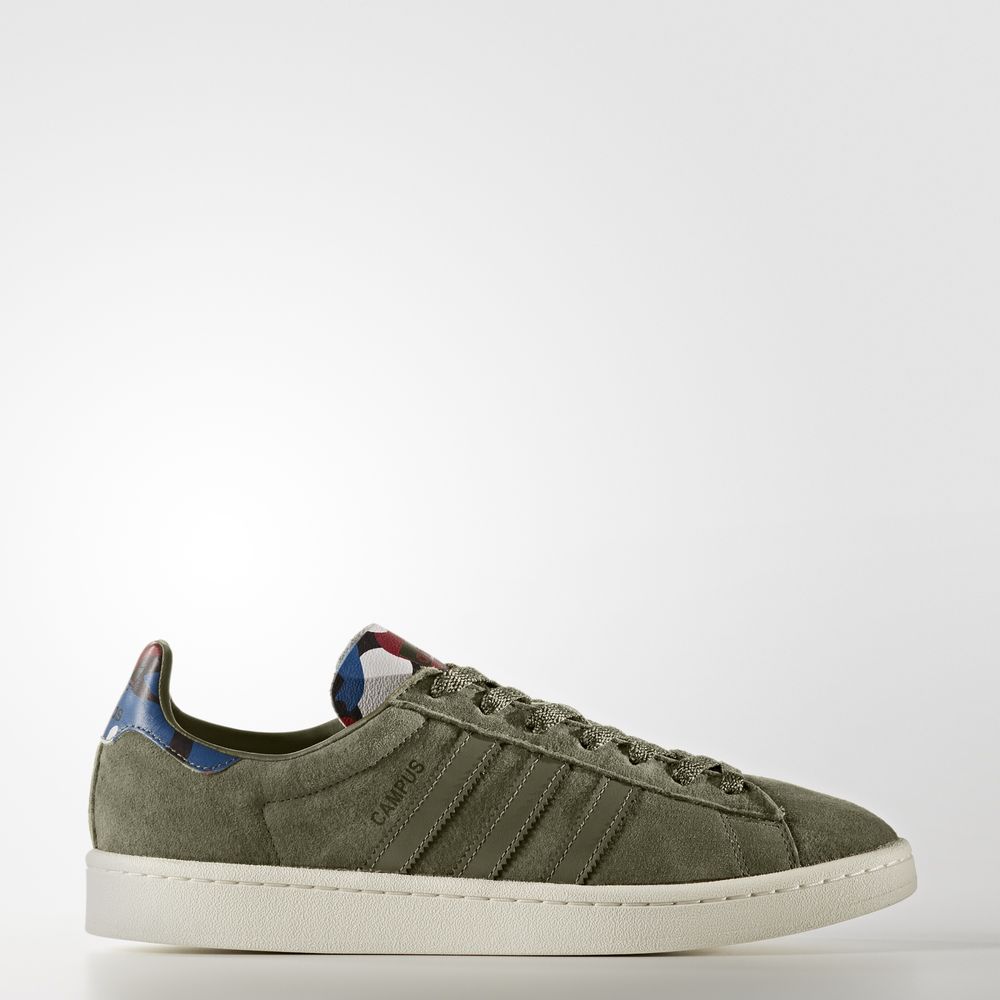 Adidas Campus - Originals ανδρικα - Ελιά/Μπλε,Μέγεθος: EU 36 – 54 2/3 (904NEURL)